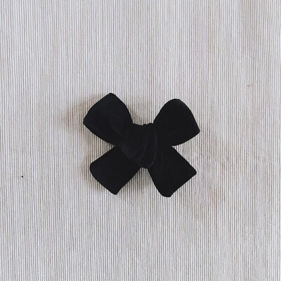 Black Velvet Bow