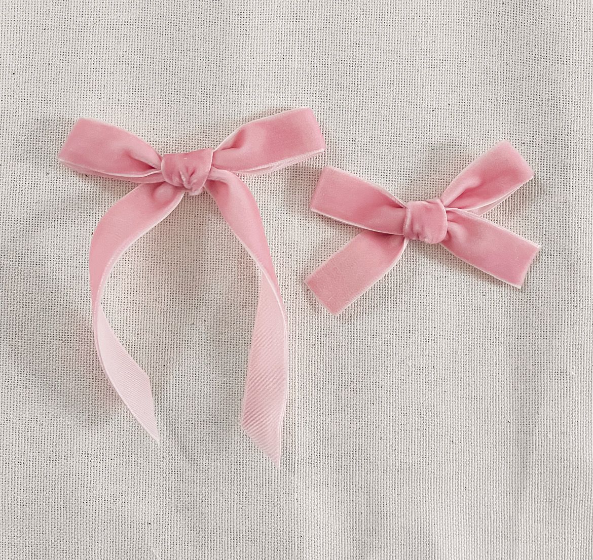 Pink Velvet Bow