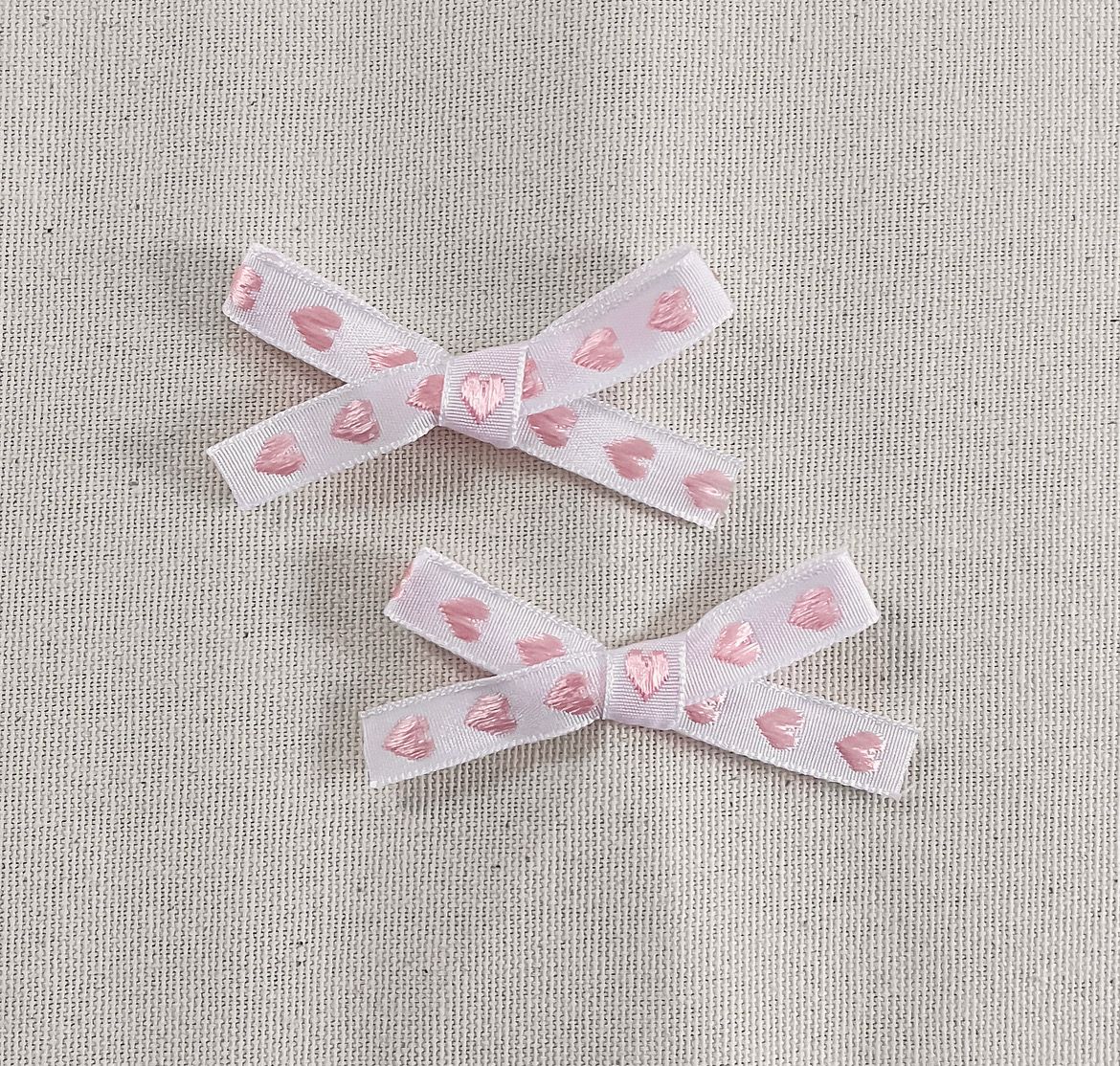 Pink Heart Bow