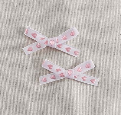Pink Heart Bow