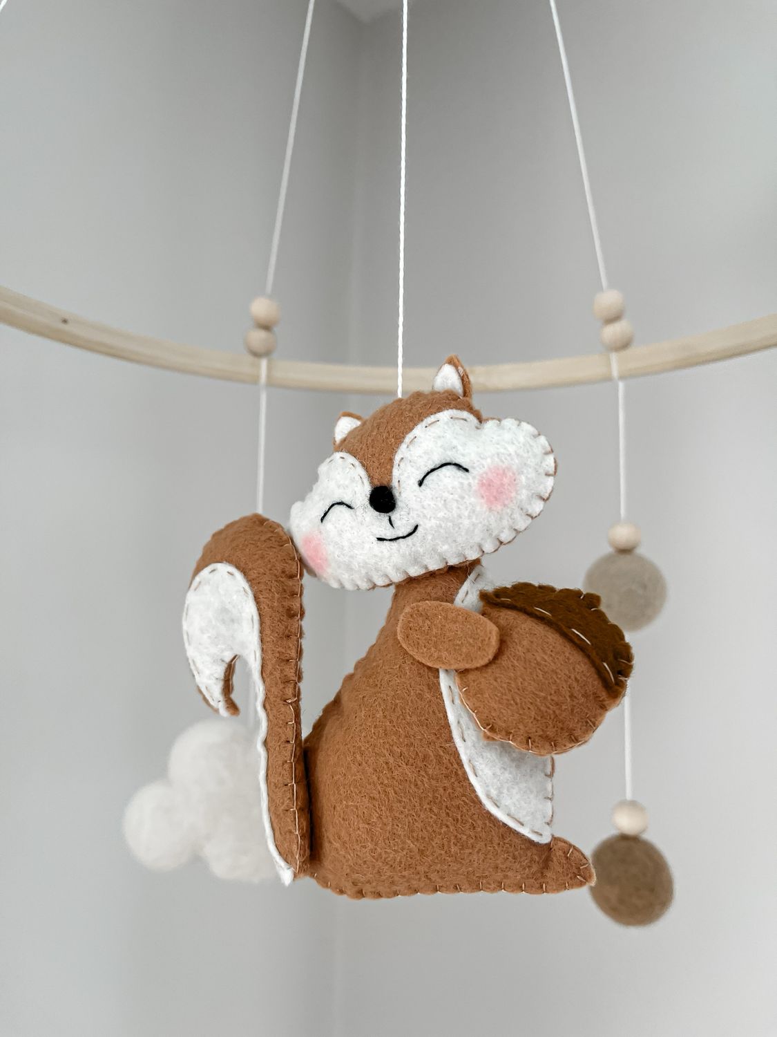 Felt Woodland Mobile