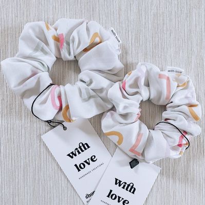 Alphabet Scrunchie
