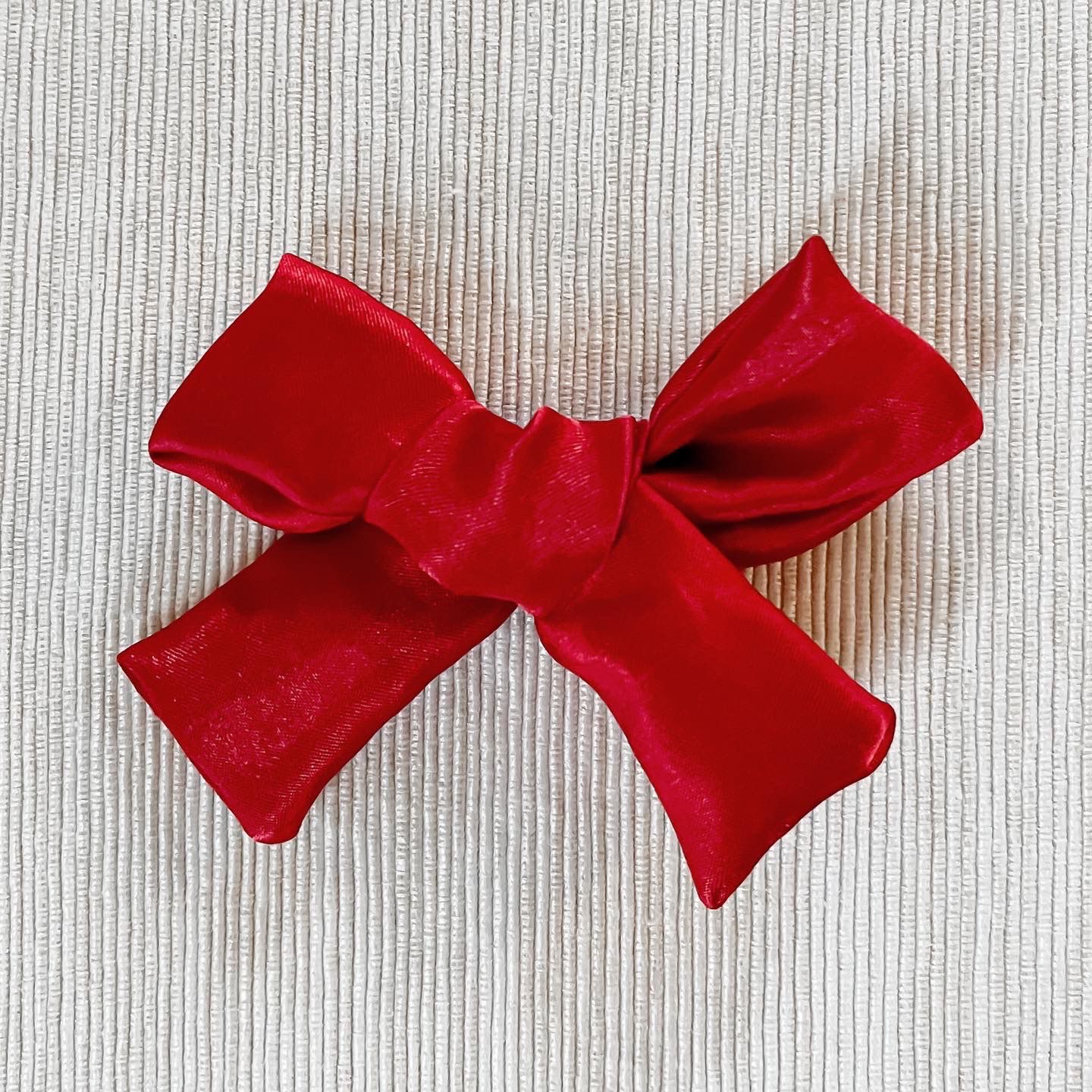 Red Silk Bow
