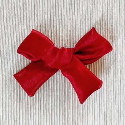 Red Silk Bow