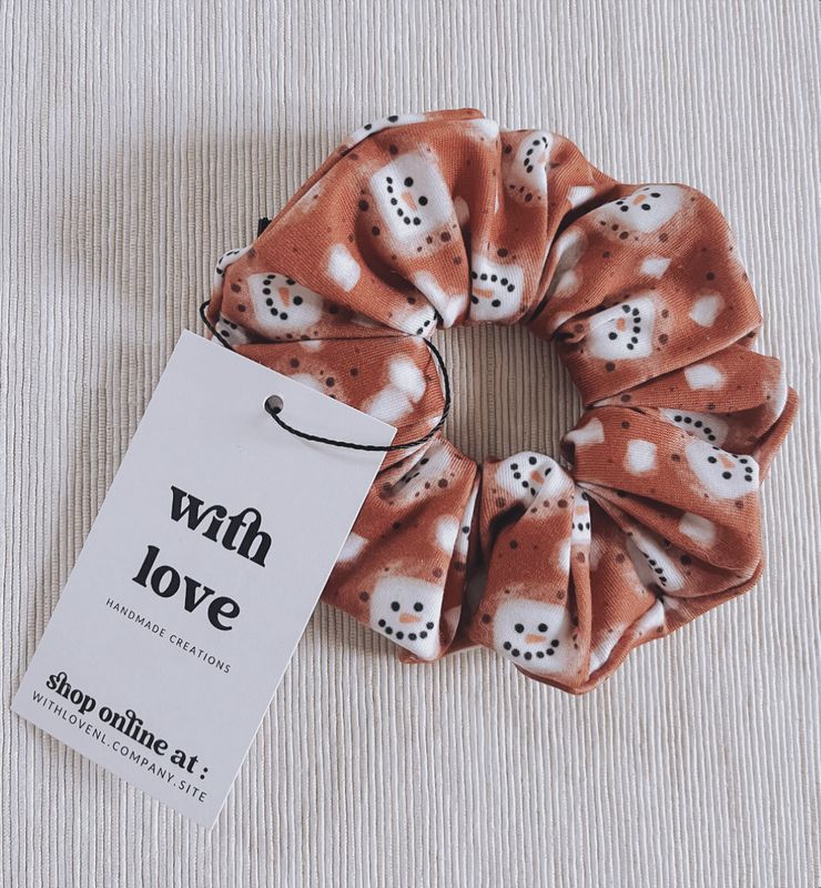 Marshmallow Scrunchie