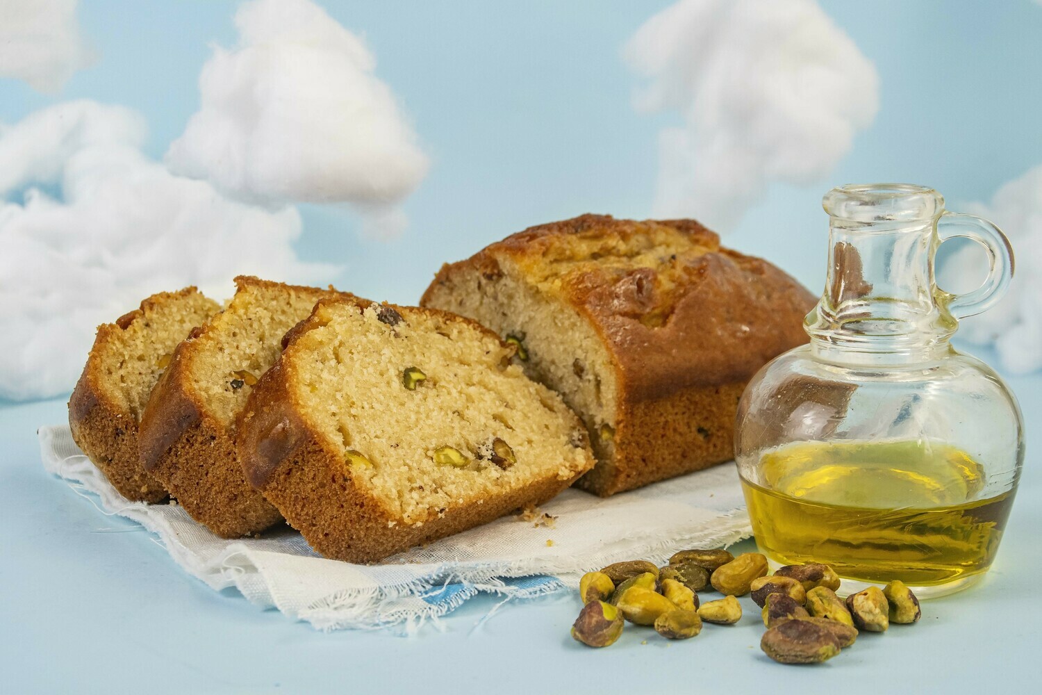 Olive Oil Pistachio Loaf