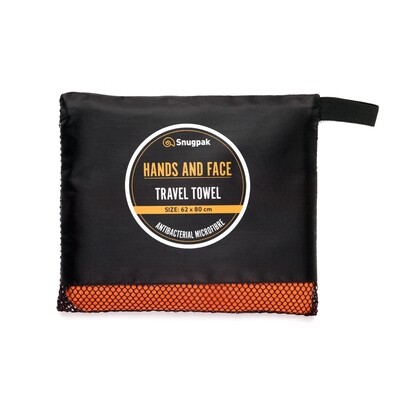 Travel Towel - Hands &amp; Face (Orange)