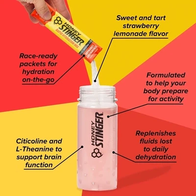Rapid Hydration Mix Stix - Prepare - Strawberry Lemonade