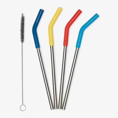 Straw (6) Pack w/ Cleaning Stick