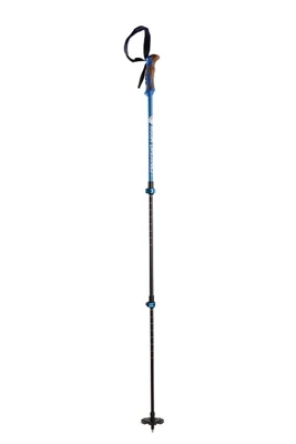 Trekking Pole - Cork Grip Adjustable Fast Lock, All Season (Blu)