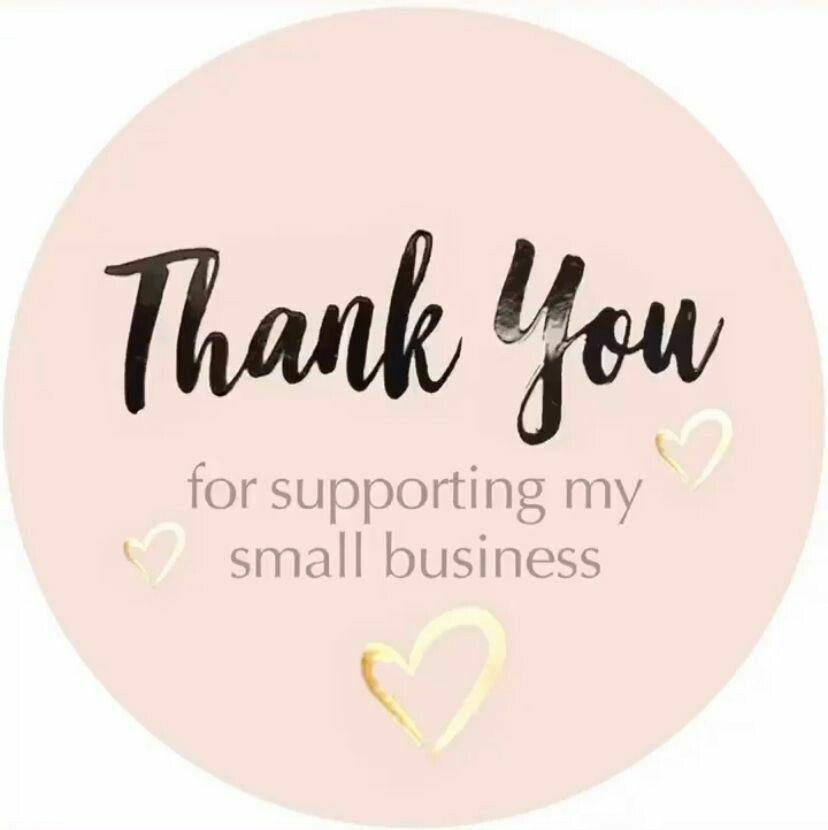 1.5&quot; Thank You Stickers