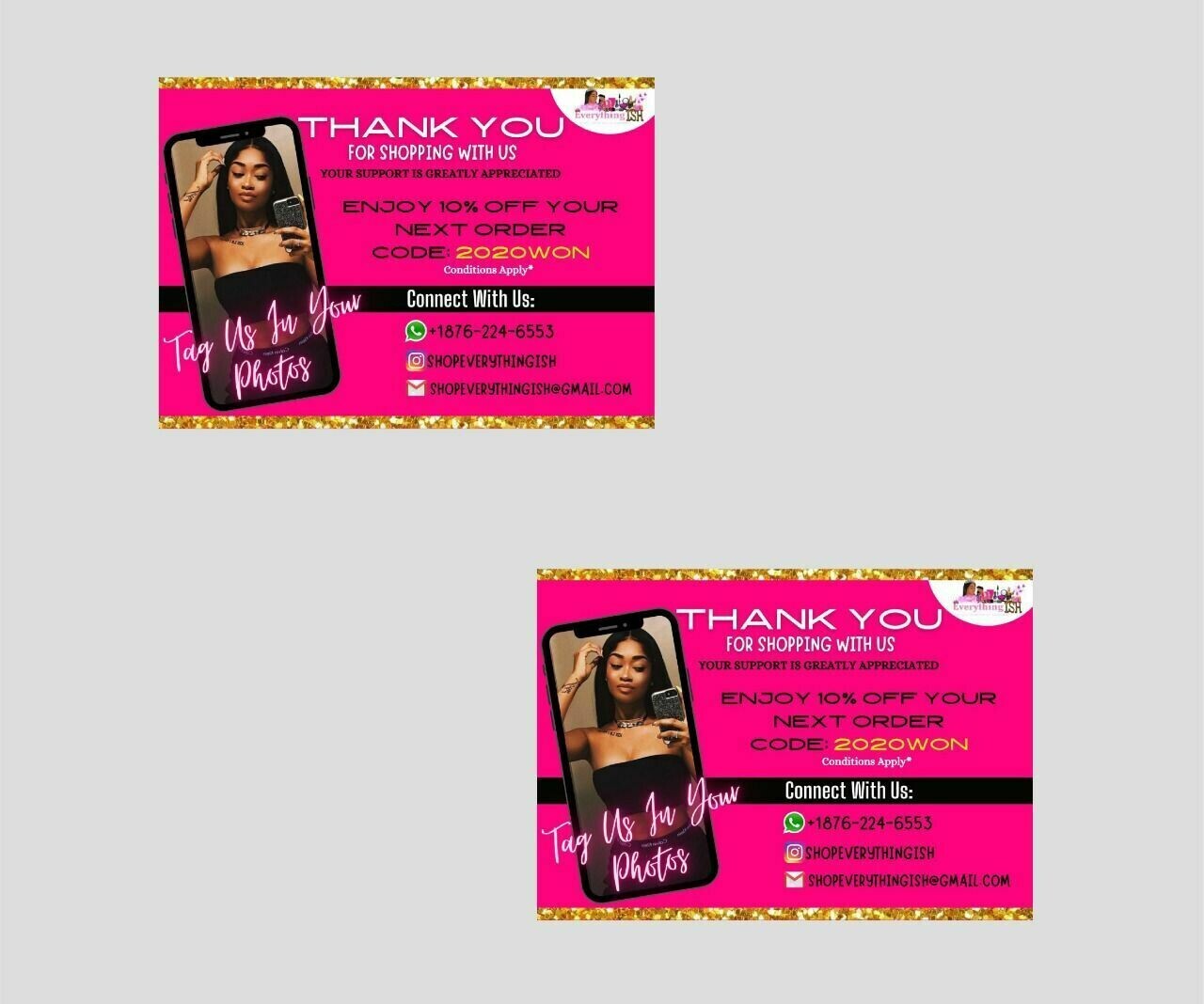 Luxury Thank You Cards