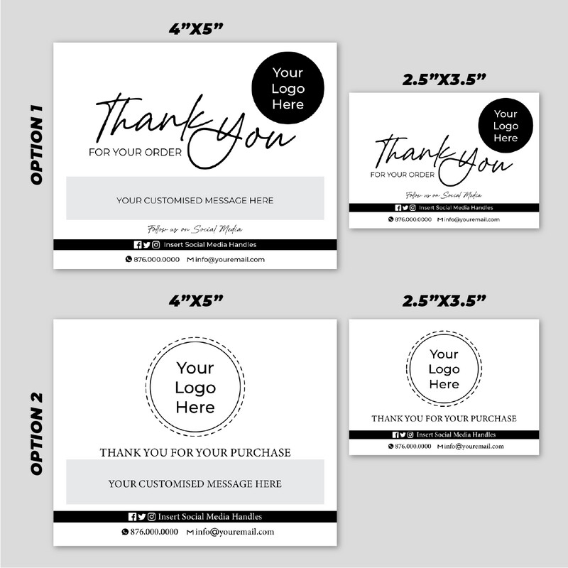 Template- Based Thank you Cards