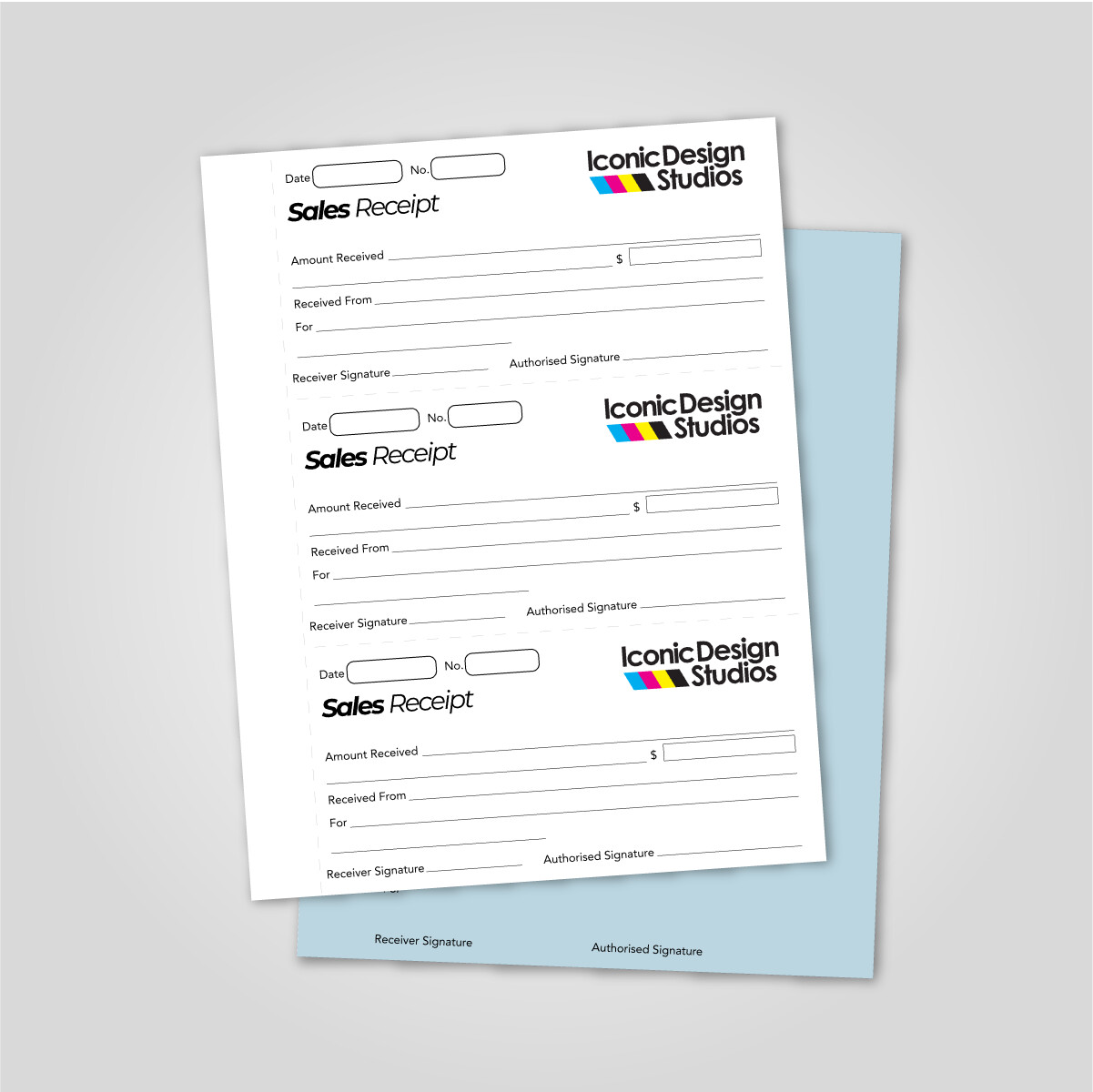 NCR Receipt Book (195 receipts)