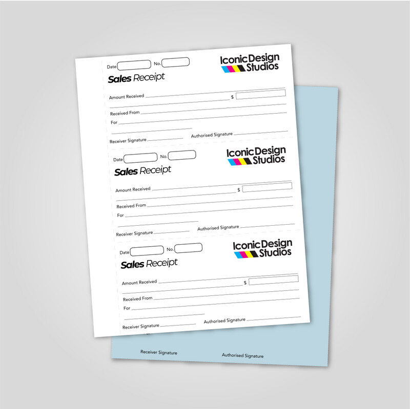 NCR Receipt Book (195 receipts)