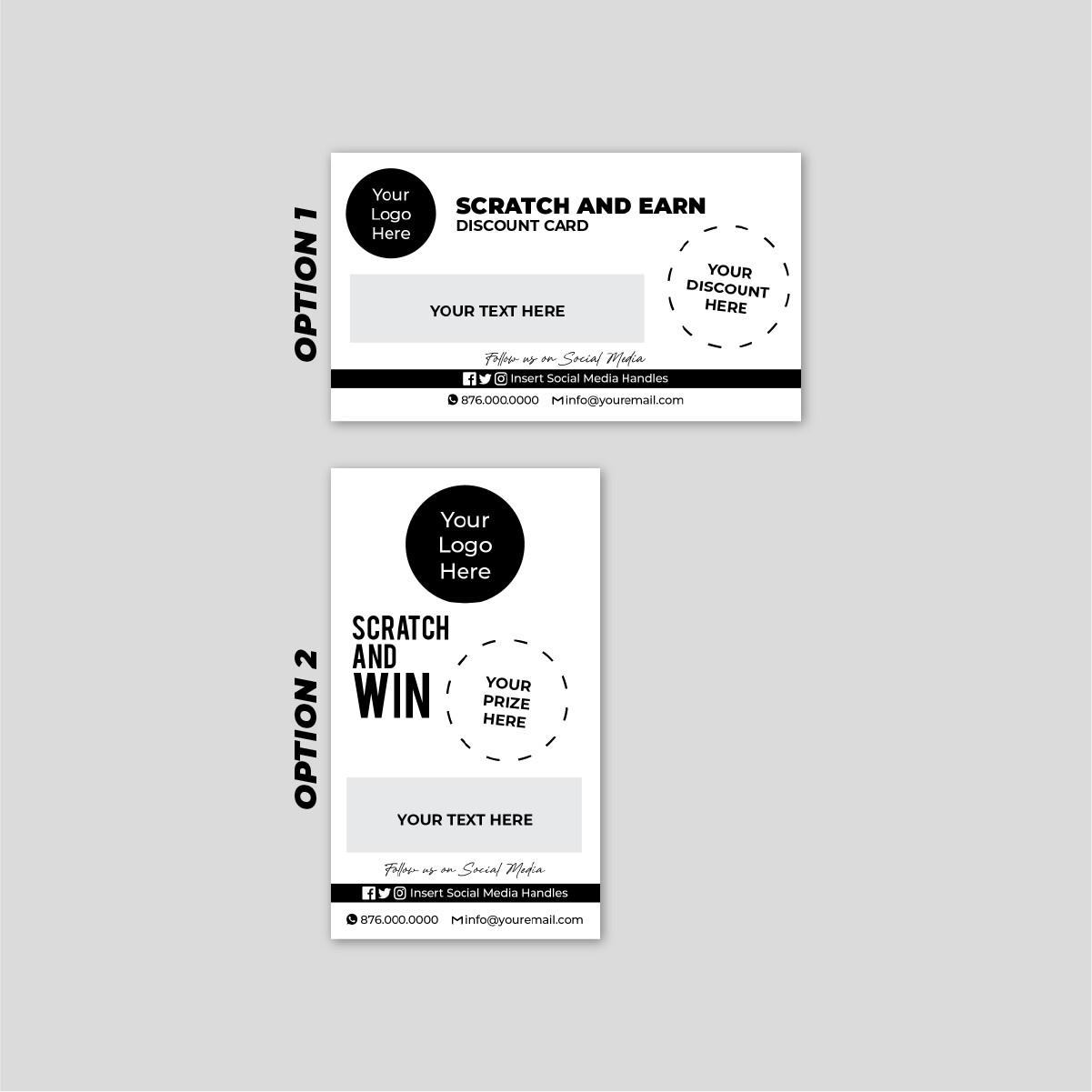 Template - Based Scratch Cards