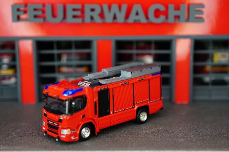 Komplettbausatz: Rosenbauer HLF nach Vorbild: Dänemark Roskilde