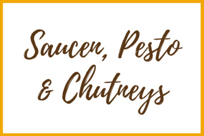 Saucen, Pesto & Chutneys