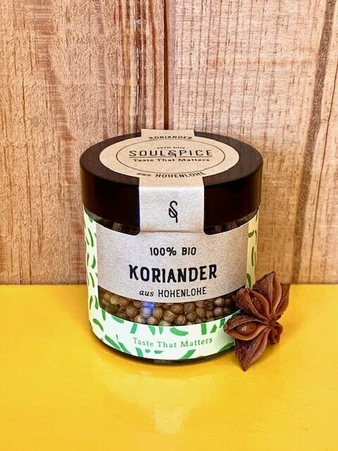 Koriander ganz, SoulSpice, 20 g Koriander ganz, SoulSpice, 20 g