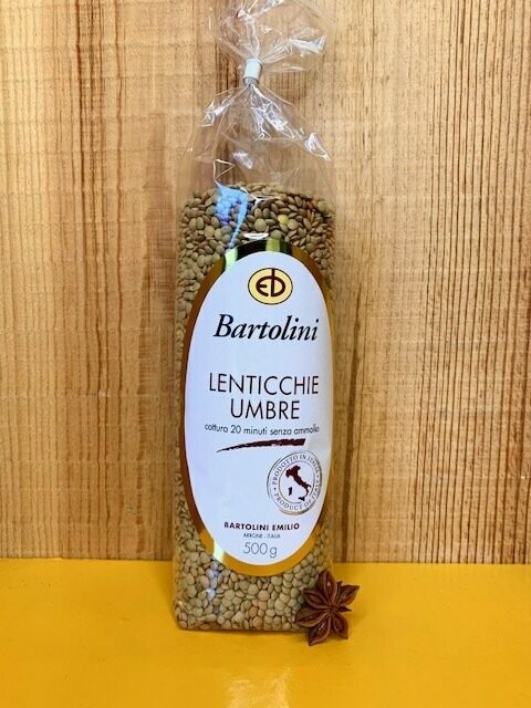 umbrische Berglinsen, Bartolini, 500 g umbrische Berglinsen, Bartolini, 500 g