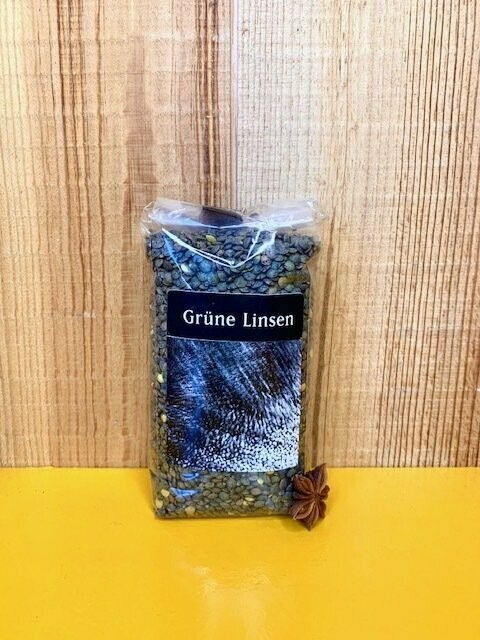 grüne Mini-Linsen, 400 g grüne Mini-Linsen, 400 g