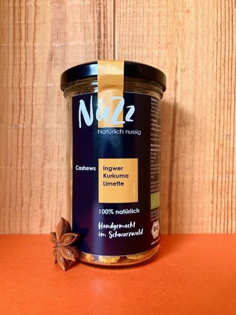 NUZZ Cashew Ingwer Kurkuma Limette NUZZ Cashew Ingwer Kurkuma Limette