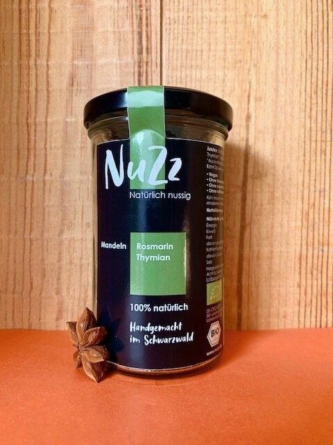 NUZZ Mandel Rosmarin Thymian, 120 g NUZZ Mandel Rosmarin Thymian, 120 g