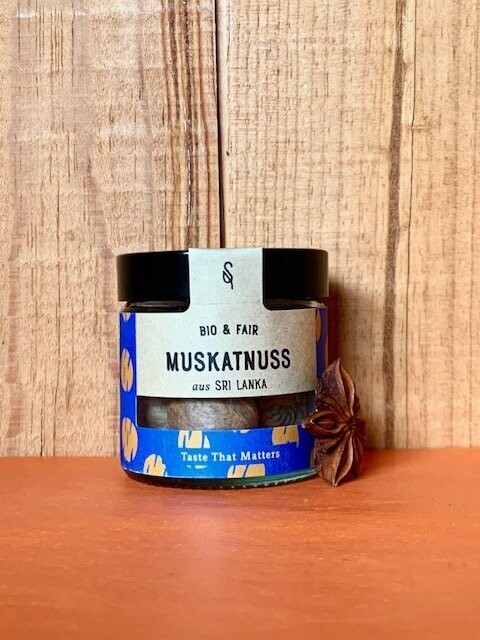 Muskatnuss ganz, SoulSpice, 20 g Muskatnuss ganz, SoulSpice, 20 g