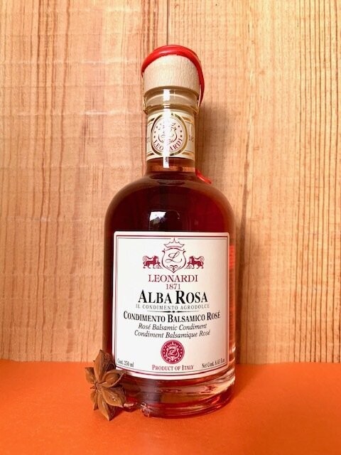 Alba Rosa, Condimento Balsamcio rosé, Leonardi, 250 ml Alba Rosa, Condimento Balsamcio rosé, Leonardi, 250 ml