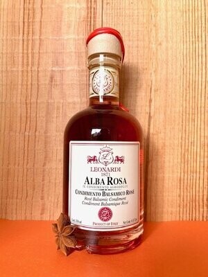 Alba Rosa, Condimento Balsamcio rosé, Leonardi, 250 ml Alba Rosa, Condimento Balsamcio rosé, Leonardi, 250 ml