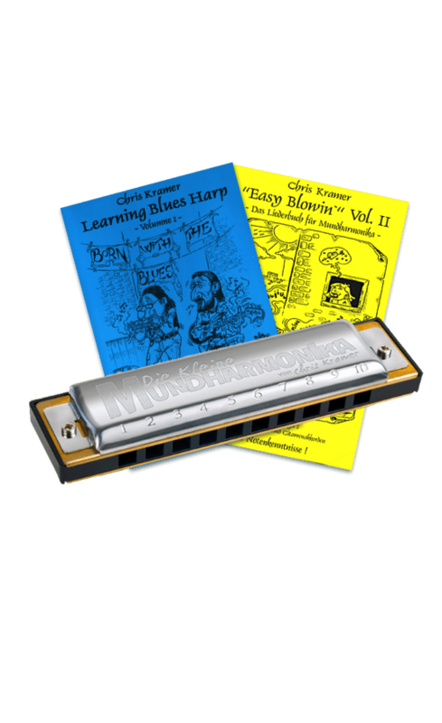 Learning Bluesharp + Easy Blowin' Vol. II &  + Signature Harp