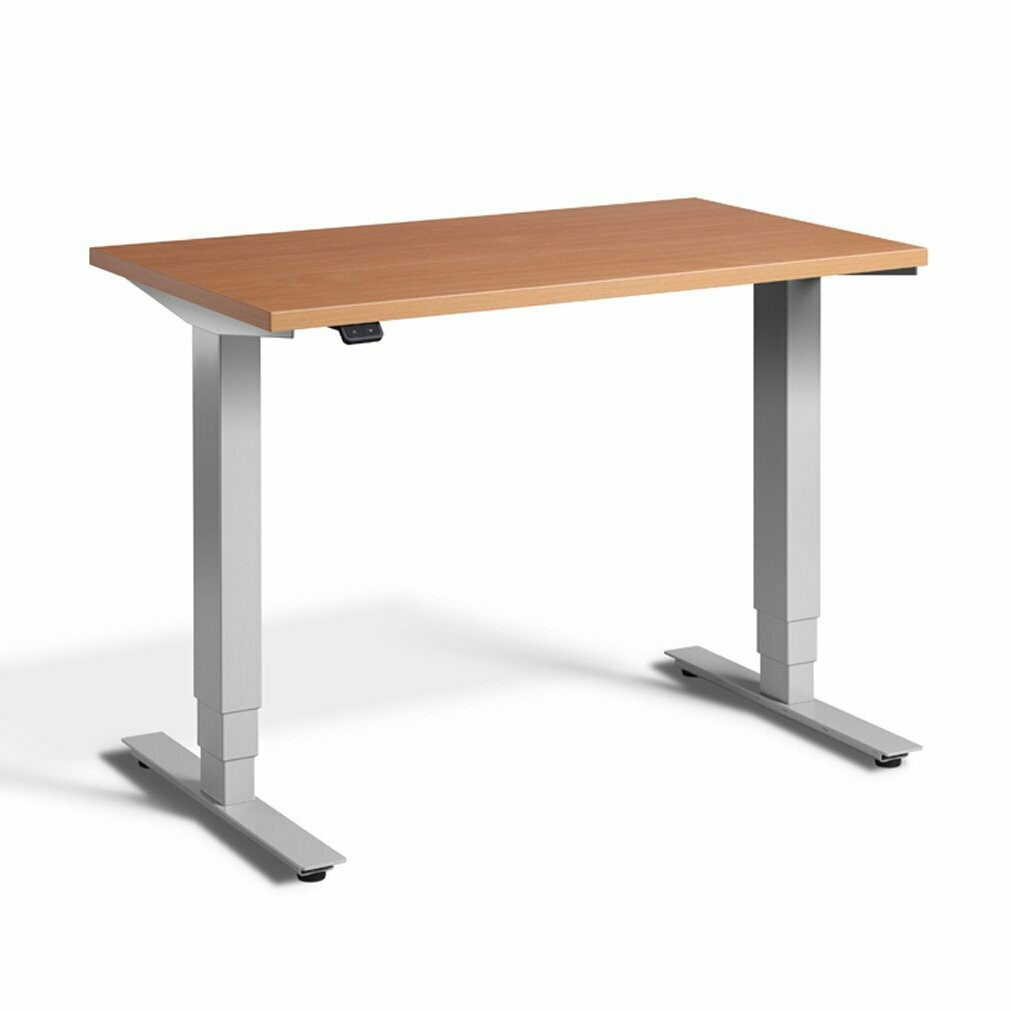 ORLO Electric Height Adjustable Desks, Size: 1200 X 800, Include Modesty Panel: No, Colour Option: Oak