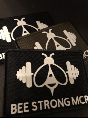 BEE STRONG MCR Patch
