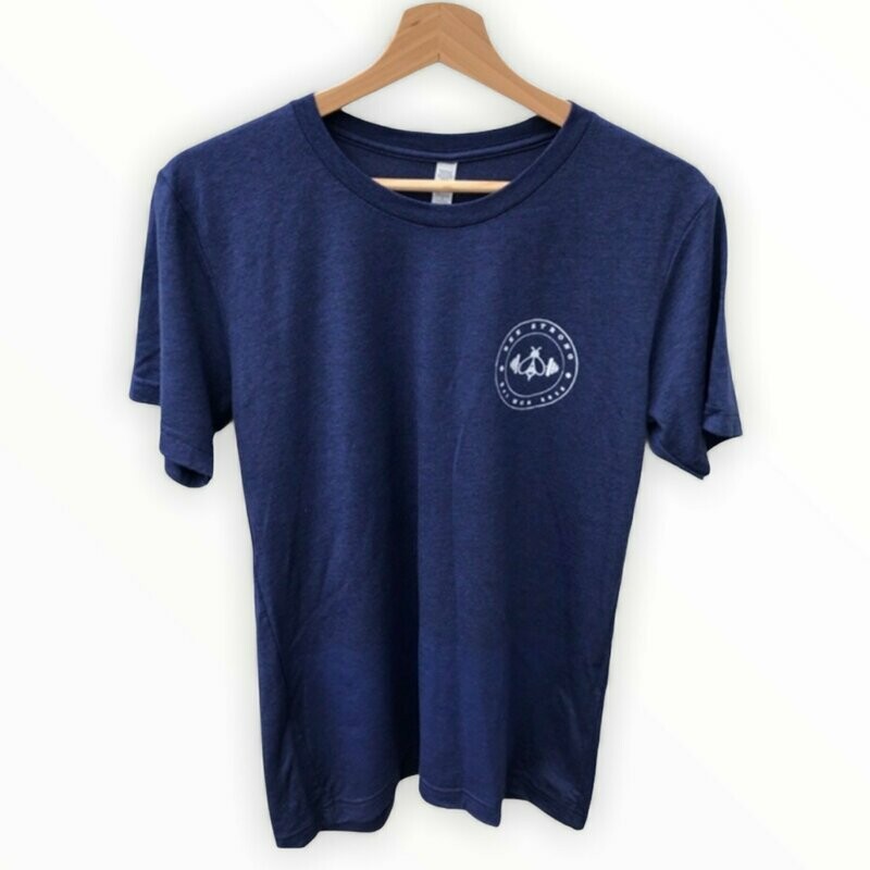 CLASSIC TEE HEATHER NAVY