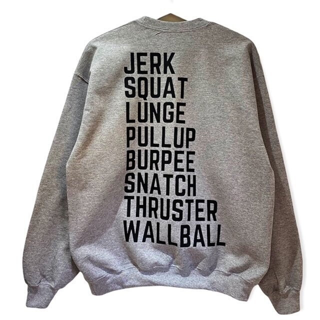 JERK Sweatshirt Grey & Black