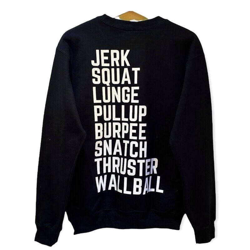 JERK Sweatshirt Black & White