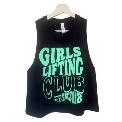 Girls Lifting Club Racerback Vest CHOOSE YOUR OWN COLOURS