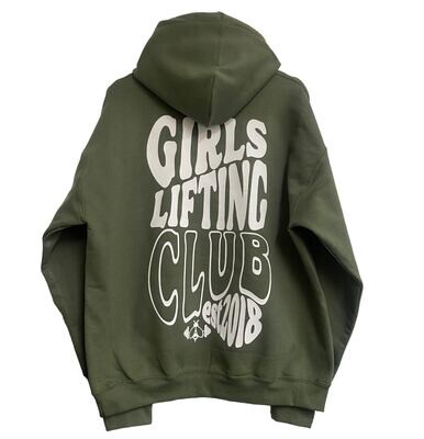 Girls Lifting Club Hoodie - Choose your own colours