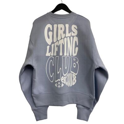 OVERSIZED SWEATSHIRT-GIRLS LIFTING CLUB CHOOSE YOUR OWN COLOUR