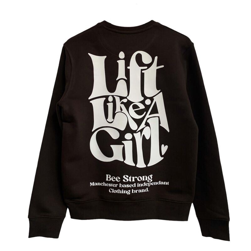 LIFT LIKE A GIRL standard sweatshirt choose your own colour