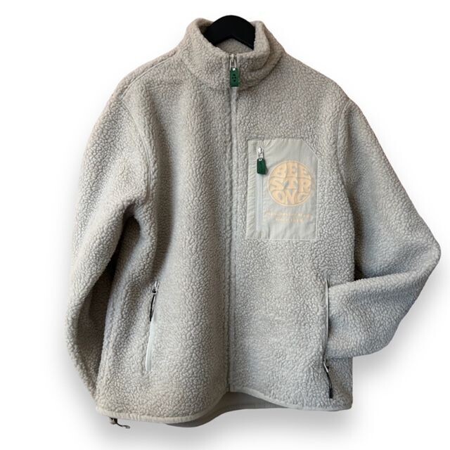 OAT SHERPA FLEECE JACKET