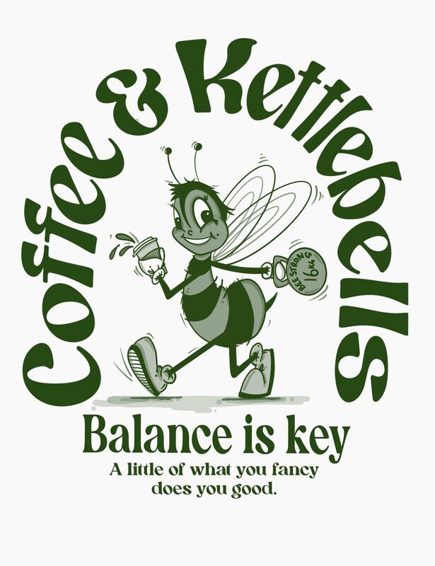 BALANCE OVERSIZED TEE - DARK GREEN
