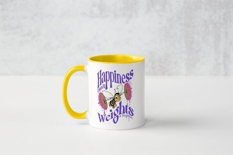 HAPPINESS MUG YELLOW