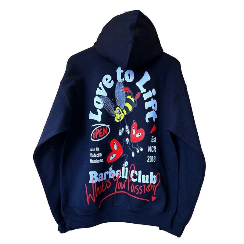 LOVE TO LIFT -  HOODIE Choose your own colours