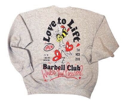 LOVE TO LIFT -  SWEATSHIRT Choose your own colours