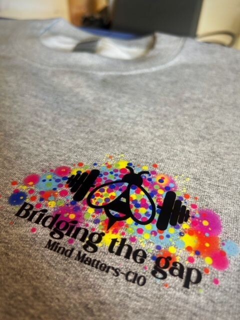 BRIDGING THE GAP HOODIE Choose your own colours