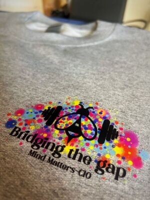 BRIDGING THE GAP HOODIE Choose your own colours