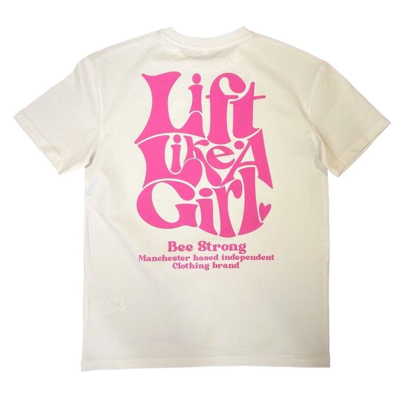 LIFT LIKE A GIRL OVERSIZED TEE