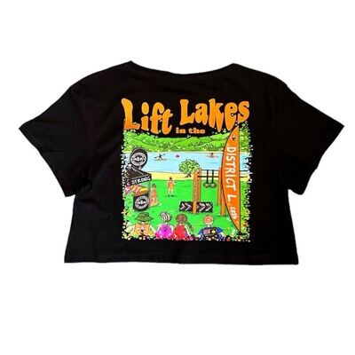 LIFT IN THE LAKES - CROPPED TEE