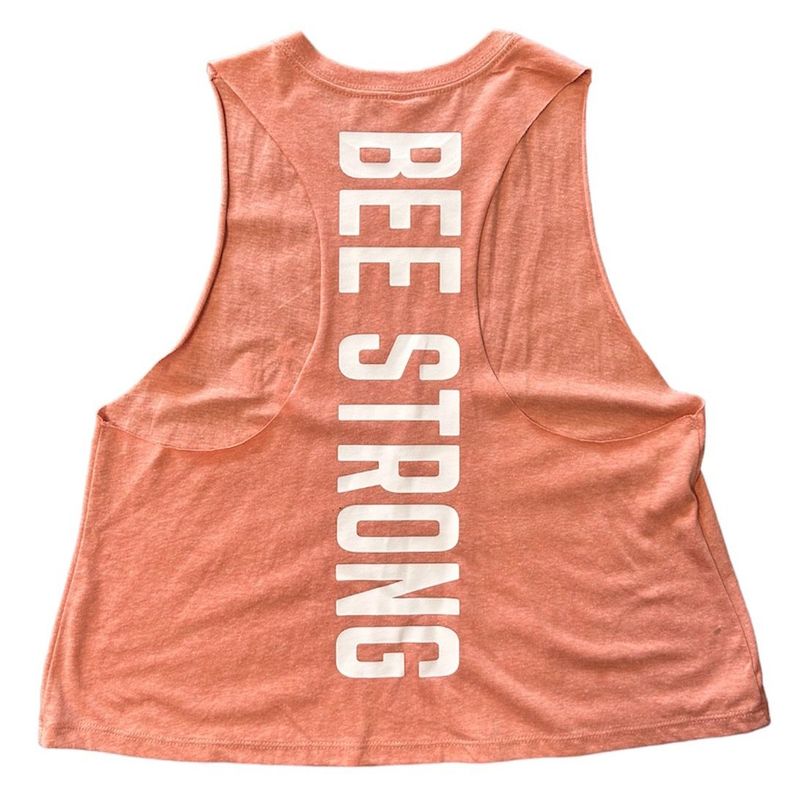 CROPPED RACERBACK VEST CORAL